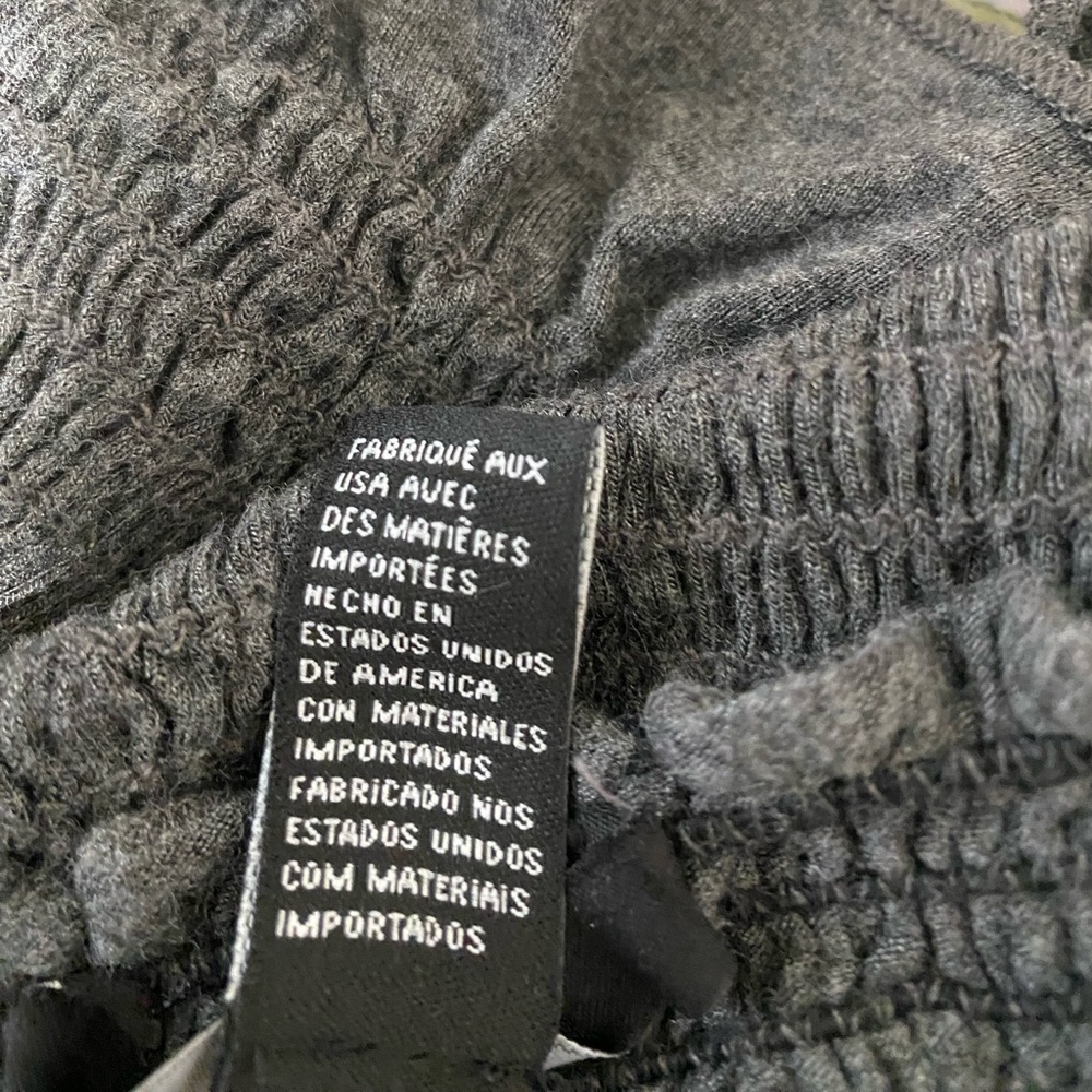 FOREVER 21 Gray Ruffle Trim Tube Top - L - Picture 4 of 6